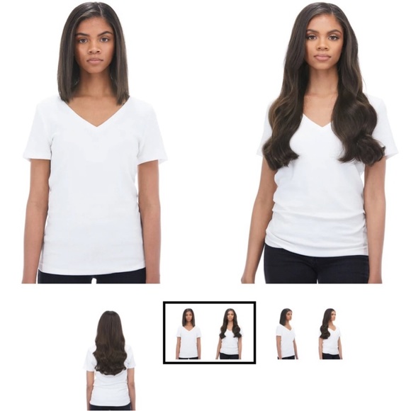 NWT Bellami Piccolina 120G 18” Dark Brown (2) hair extensions - Picture 4 of 8